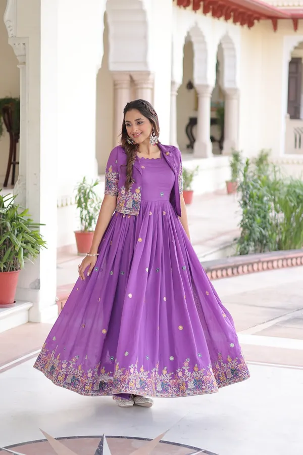 Premium_Vichitra_Silk_Designer_Gown_With_Embroidered_Koti