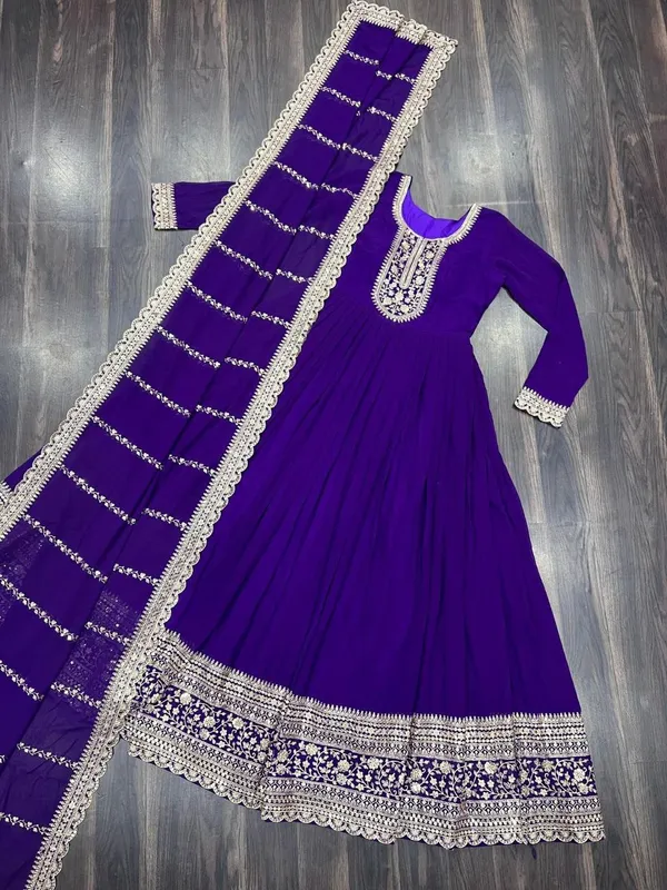 Premium_Faux_Blooming_Sequins_Embroidered_Gown_With_Arco_Cut_Dupatta