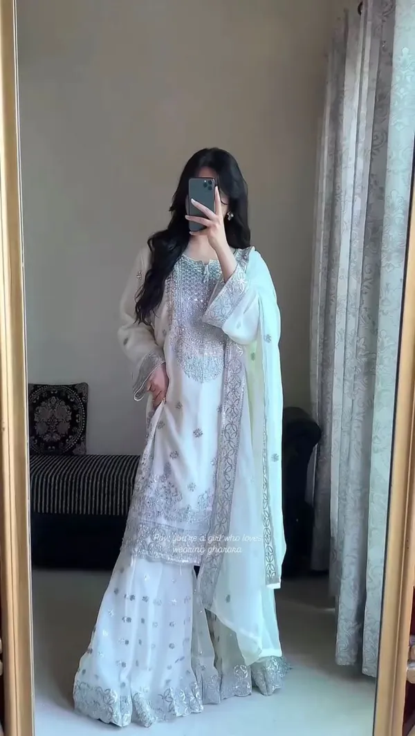 Ivory_Pearl_Faux_Georgette_Designer_Palazzo_Set_with_Embroidered_Dupatta