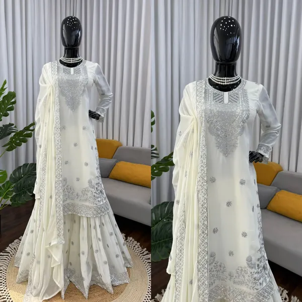 Ivory_Pearl_Faux_Georgette_Designer_Palazzo_Set_with_Embroidered_Dupatta