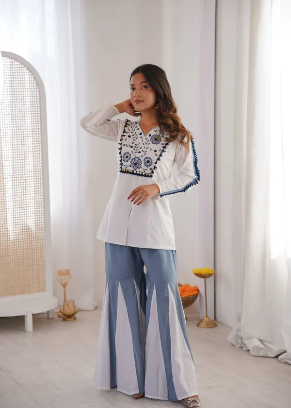 Premium_Roman_Silk_Handwork_Co_Ord_Set_(White_Blue)