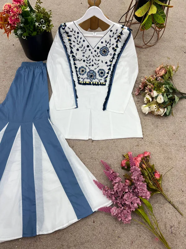 Premium_Roman_Silk_Handwork_Co_Ord_Set_(White_Blue)
