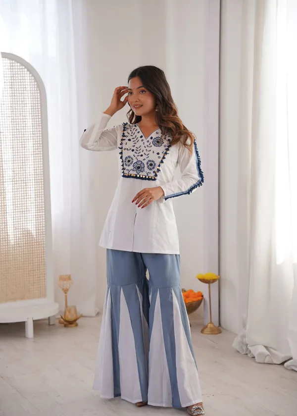 Premium_Roman_Silk_Handwork_Co_Ord_Set_(White_Blue)