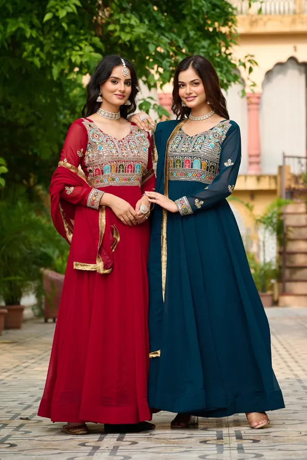 Royal_Heritage_Multi_Thread_Embroidered_Anarkali_Gown_With_Zari_Lace_Dupatta