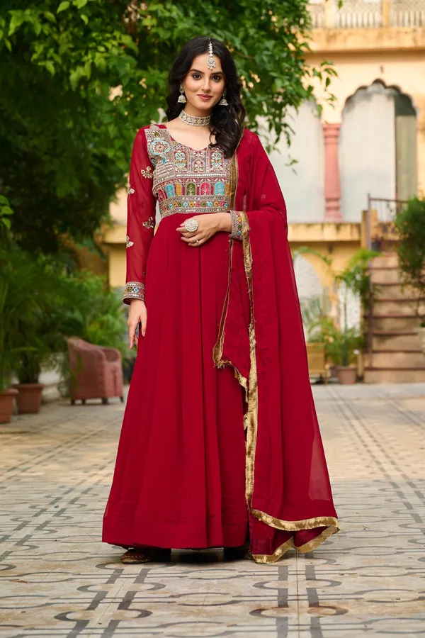 Royal_Heritage_Multi_Thread_Embroidered_Anarkali_Gown_With_Zari_Lace_Dupatta