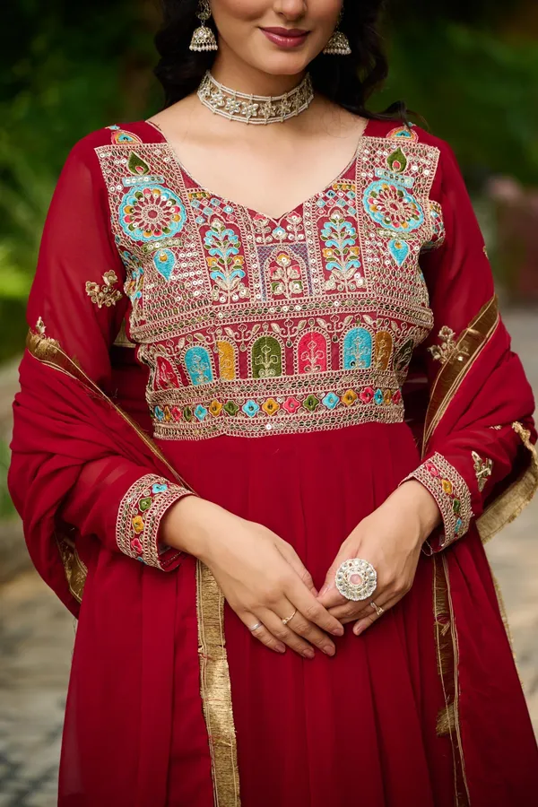 Royal_Heritage_Multi_Thread_Embroidered_Anarkali_Gown_With_Zari_Lace_Dupatta