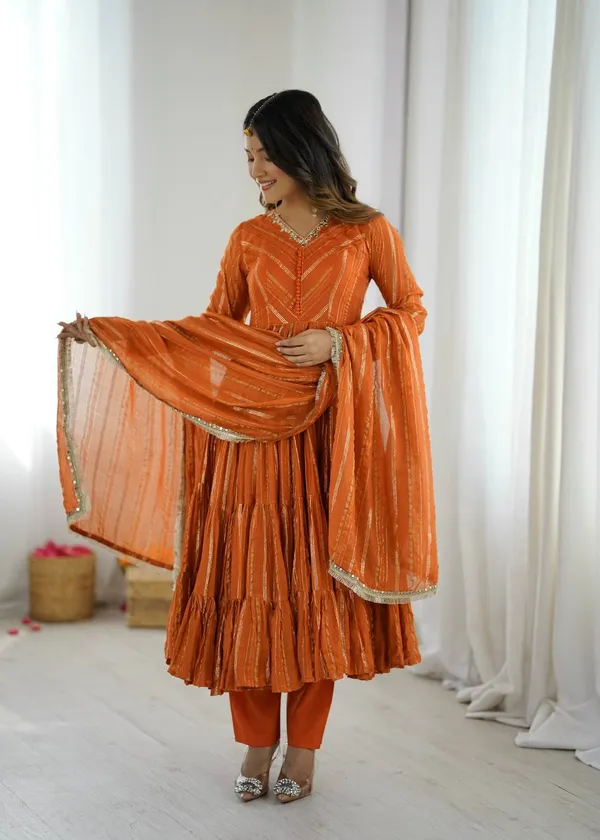 Premium_Mirror_Handwork_Ruffle_Gown_With_Dupatta