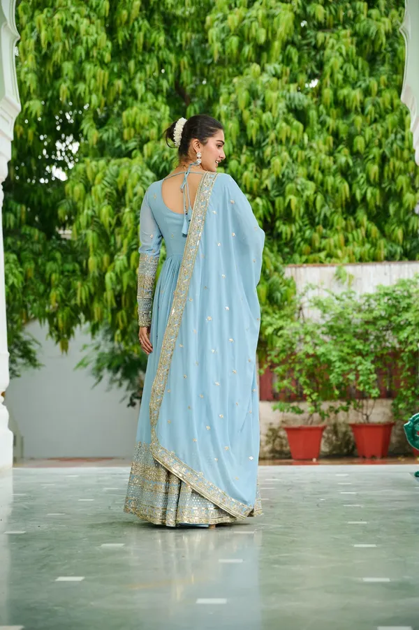Premium_Faux_Georgette_Embroidered_Gown_With_Dupatta