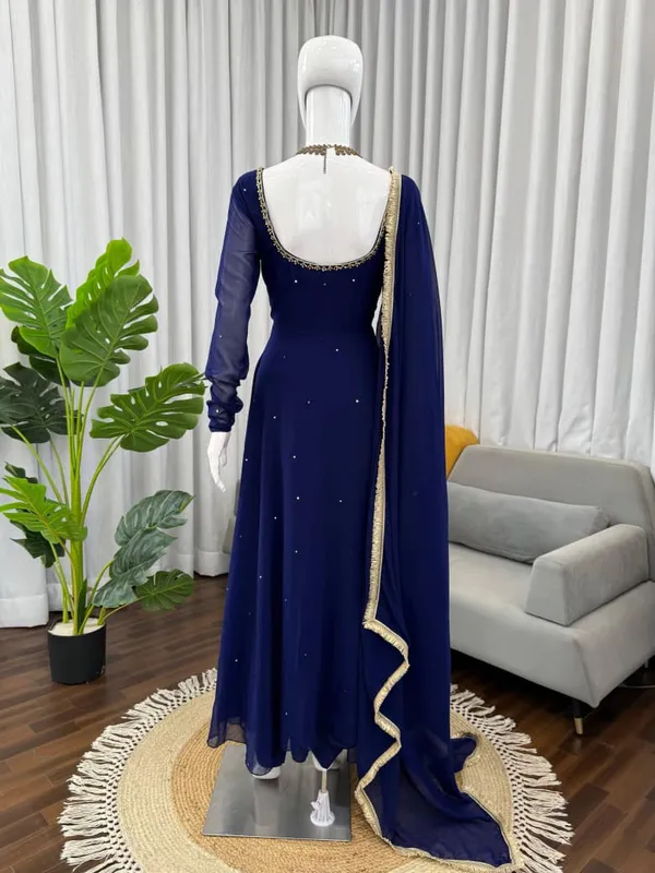 Royal_Navy_Blue_Handwork_Anarkali_Set_with_Designer_Dupatta_&_Comfort_Fit_Pant
