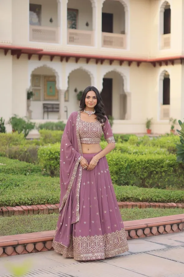 Royal_Zari_Sequins_Designer_Faux_Georgette_Lehenga_Choli_With_Dupatta