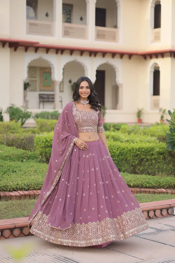Royal_Zari_Sequins_Designer_Faux_Georgette_Lehenga_Choli_With_Dupatta