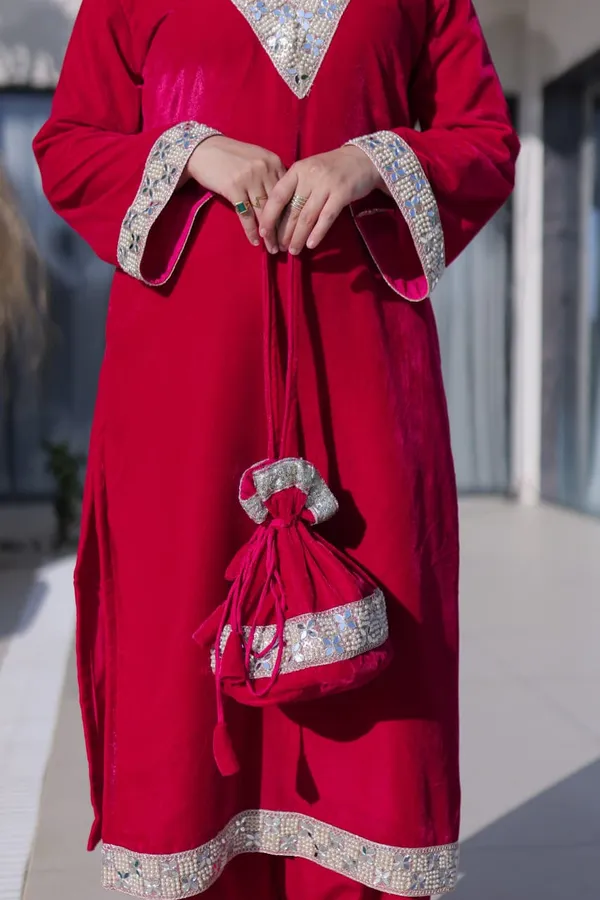 Velvet_Vogue_-_Mirror_Work_Top-Pant_Set_with_Designer_Batwa
