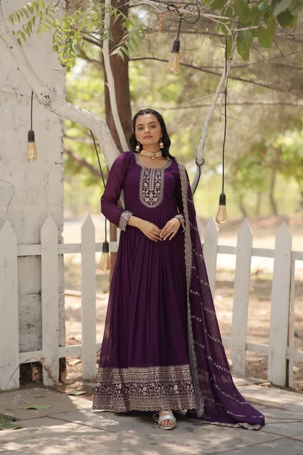 Premium_Faux_Blooming_Sequins_Embroidered_Gown_With_Arco_Cut_Dupatta