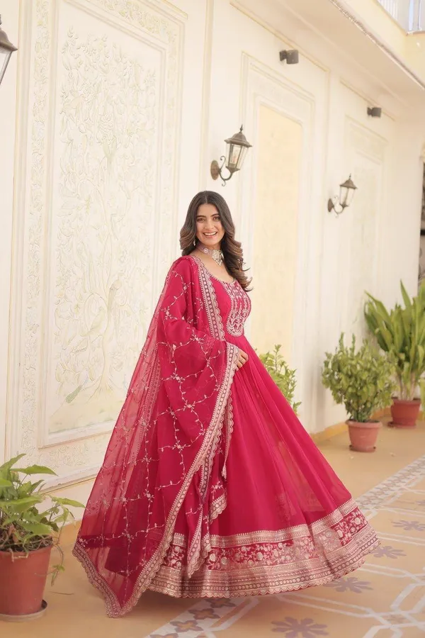 Premium_Faux_Blooming_Sequins_Embroidered_Gown_With_Arco_Cut_Dupatta