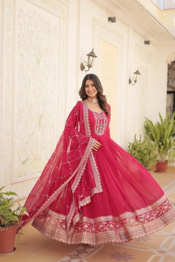Premium_Faux_Blooming_Sequins_Embroidered_Gown_With_Arco_Cut_Dupatta