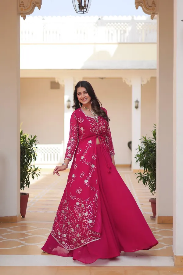Premium_Faux_Georgette_Designer_Embroidered_Choli_Palazzo_Set
