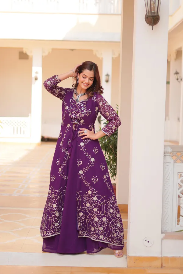 Premium_Faux_Georgette_Designer_Embroidered_Choli_Palazzo_Set