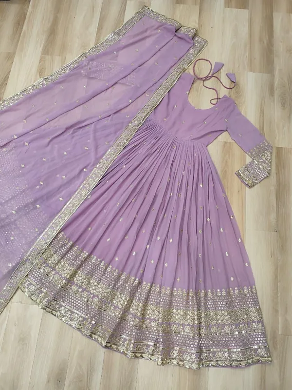 Premium_Faux_Georgette_Embroidered_Gown_With_Dupatta