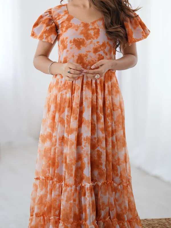 Ethereal_Cloud_Print_Flairy_Kurti_Premium_One_Piece_Elegance