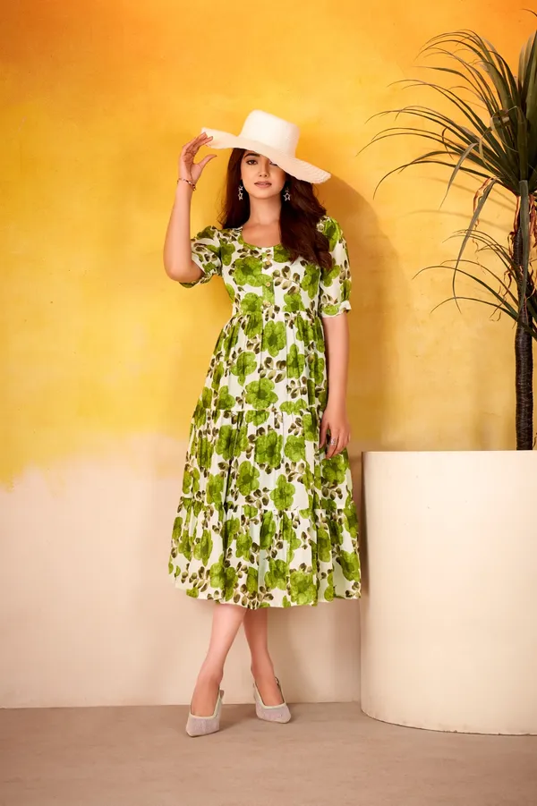 Green_Floral_Silk_Gown_For_Women