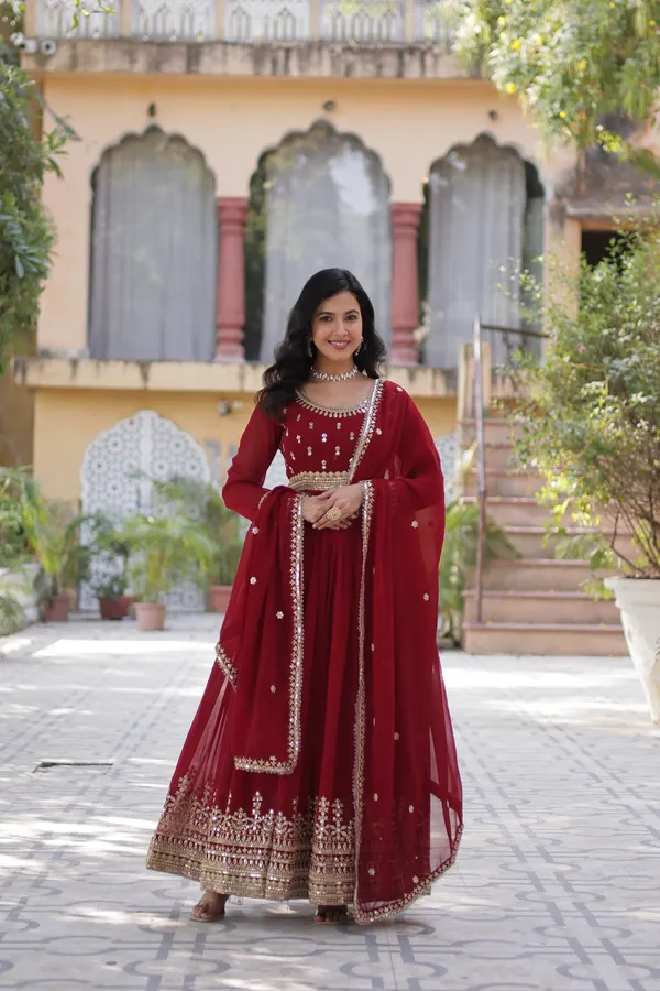 Royal_Zari_Sequins_Embroidered_Blooming_Anarkali_Gown_With_Designer_Dupatta
