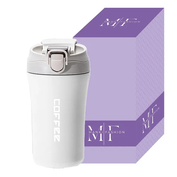 White_Stainless_Steel_Leak_Proof_Tumbler_Hot_And_Cold_With_Handle,_Lid_&_Straw_(400_Ml)