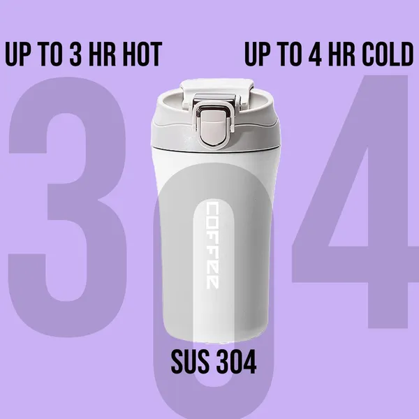 White_Stainless_Steel_Leak_Proof_Tumbler_Hot_And_Cold_With_Handle,_Lid_&_Straw_(400_Ml)