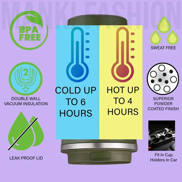 Military_Green_Insulated_Coffee_Tumbler_With_Spill_Proof_Flip_Lid_|_Stainless_Steel_(Set_Of_2)_(380_Ml_&_510_Ml)