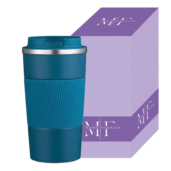 Blue_Stainless_Steel_Reusable_Insulated_Coffee_Cup_With_Leakproof_Lid