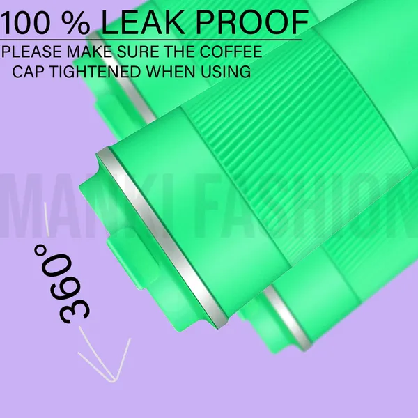 Fruit_Green_Stainless_Steel_Reusable_Insulated_Coffee_Cup_With_Leakproof_Lid