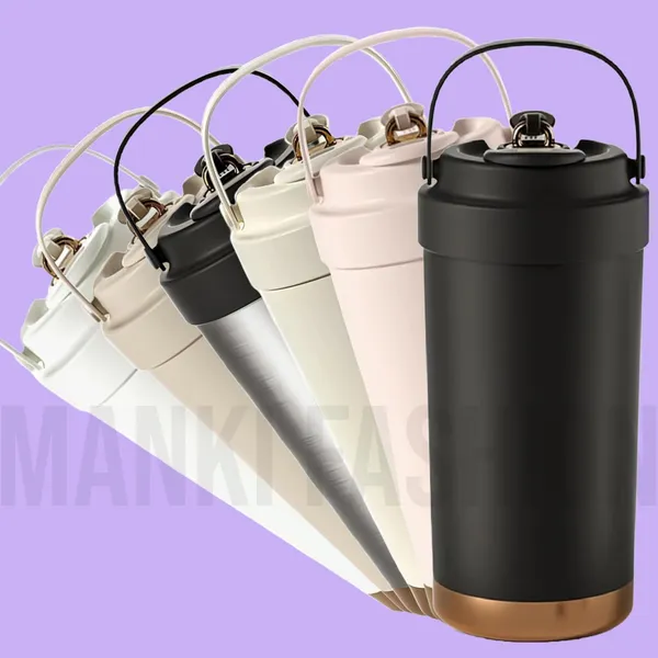 Black_Insulated_Coffee_Tumblers_With_Dual-Use_Lid_And_Straw_With_Handle_|_Stainless_Steel_(500_Ml)