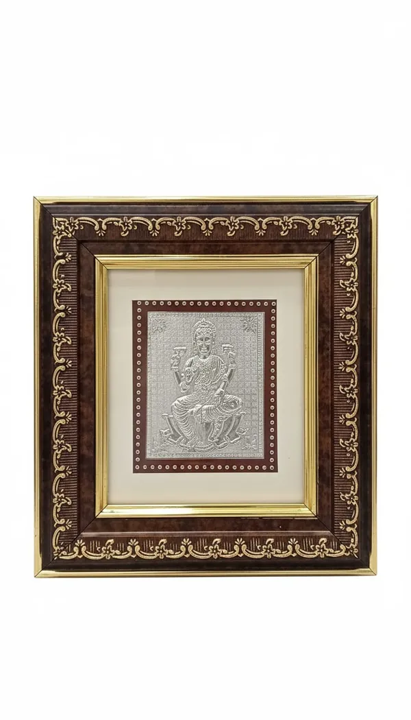 Premium_Silver_Hathi_Chap_No1_Frame_Lakshmi_For_Pooja_Room