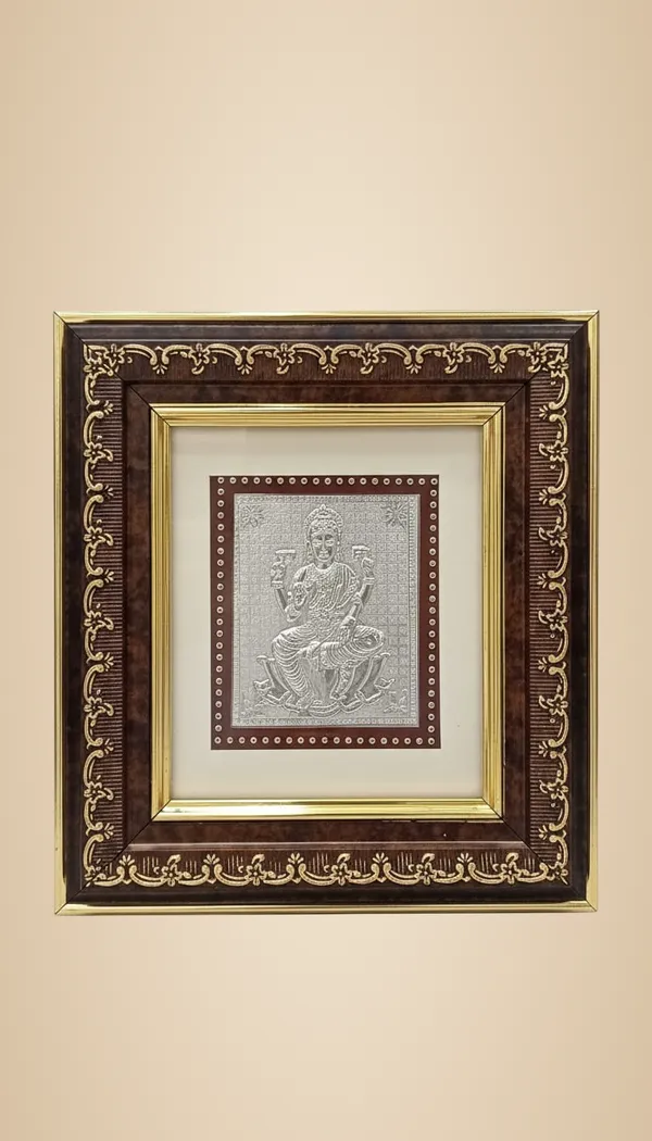 Premium_Silver_Hathi_Chap_No1_Frame_Lakshmi_For_Pooja_Room