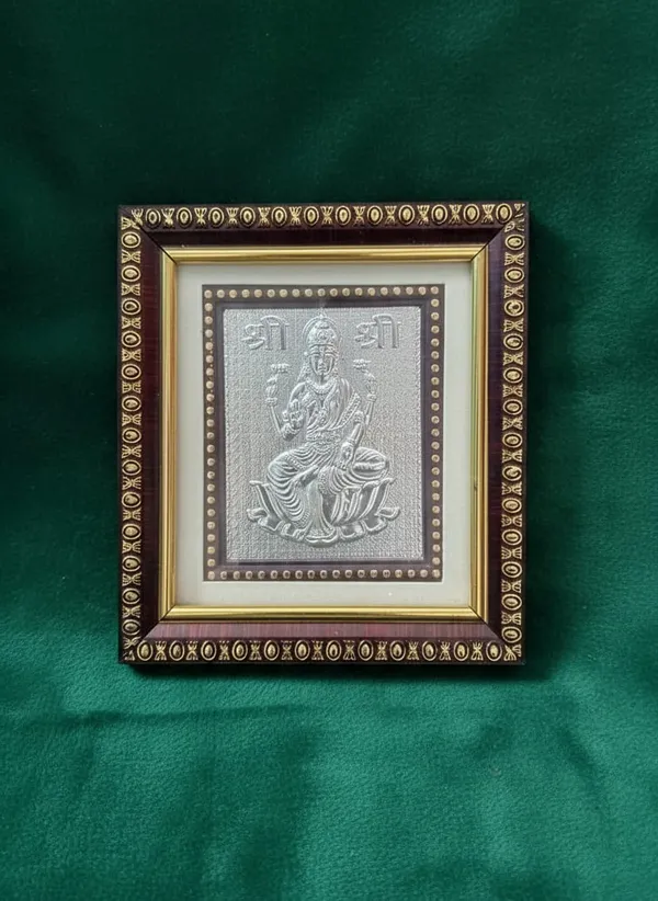 Premium_Silver_Mini_Frame_Lakshmi_For_Pooja_Room