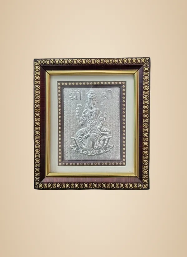 Premium_Silver_Mini_Frame_Lakshmi_For_Pooja_Room