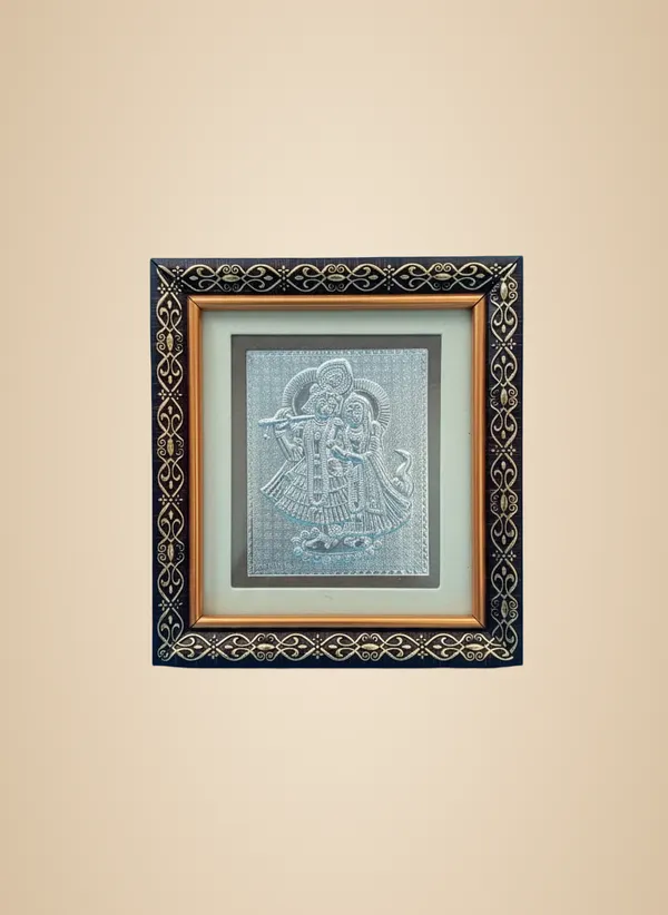 Premium_Silver_Mini_Frame_Radha_Krishna_For_Pooja_Room