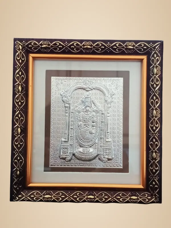 Premium_999_Silver_No_1_Frame_Balaji_For_Pooja_Room
