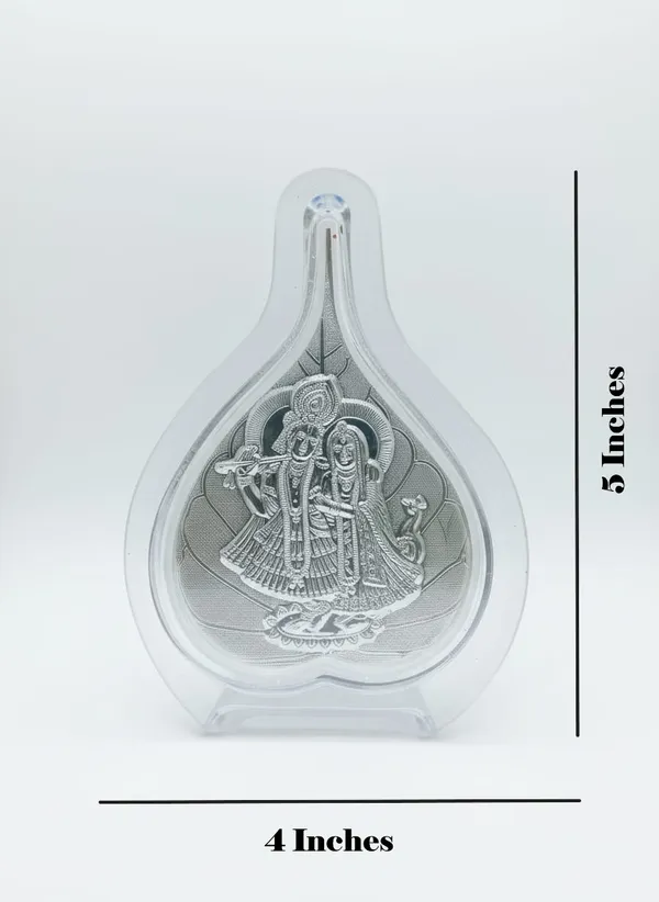 Premium_999_Silver_Full_Leaf_Radha_Krishna_For_Pooja_Room