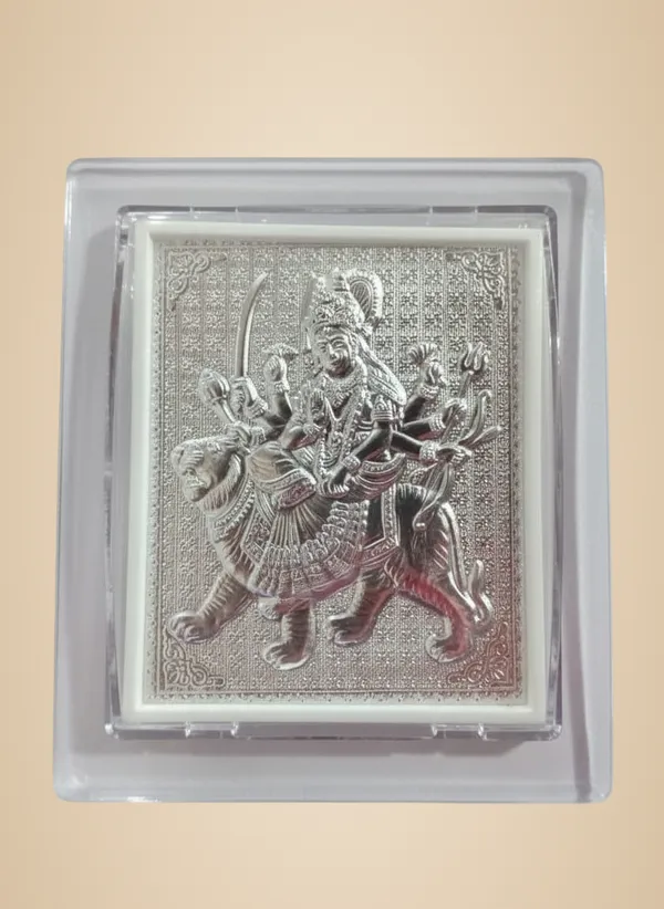 Premium_Silver_No1_Stand_Ambe_Mata_For_Pooja_Room