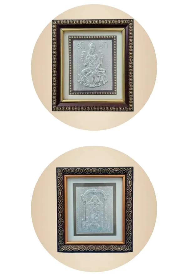 Premium_silver,_Pack_of_2,_Balaji_and_Lakshmiji