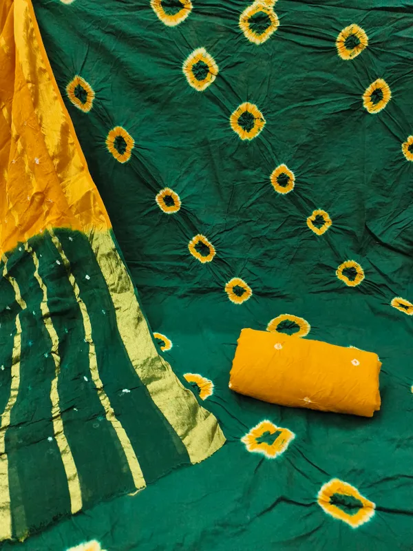 Unstitched_Suit_Dress_Material_|_Pure_Cotton_Hand_Bandhej_Bandhani_|_Premium_Unstitched_Suit_Material_For_Her_|_4.20_Meter_Top_&_Bottom_With_2_Meter_Dupatta