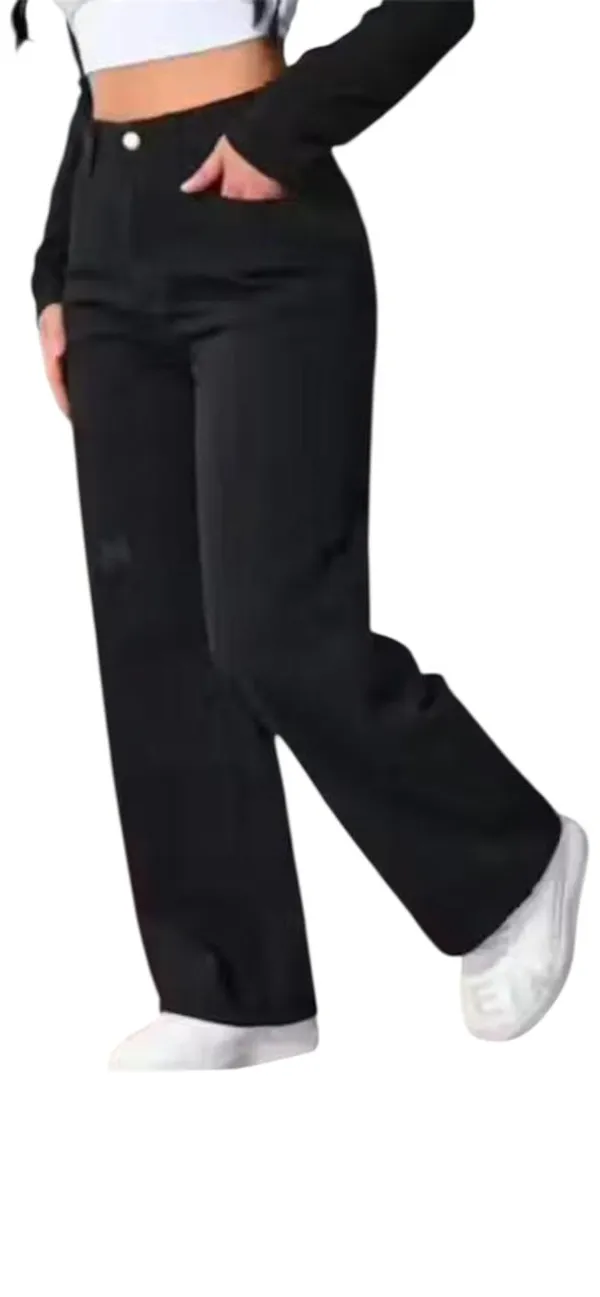 Black_Straight_Fit_Denim_Jeans_For_Girls
