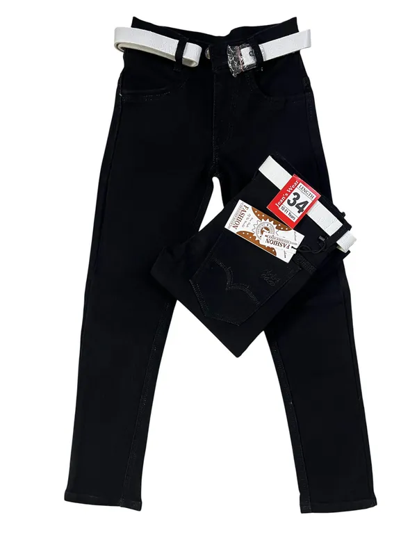 Black_Narrow_Denim_Jeans_For_Boys