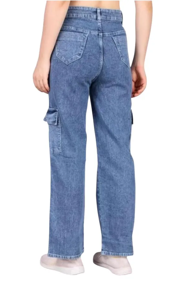 Blue_Straight_Fit_6_Pocket_Denim_Jeans_For_Girls