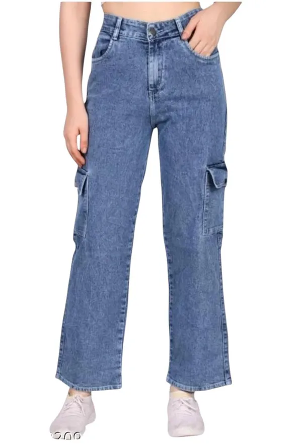 Blue_Straight_Fit_6_Pocket_Denim_Jeans_For_Girls