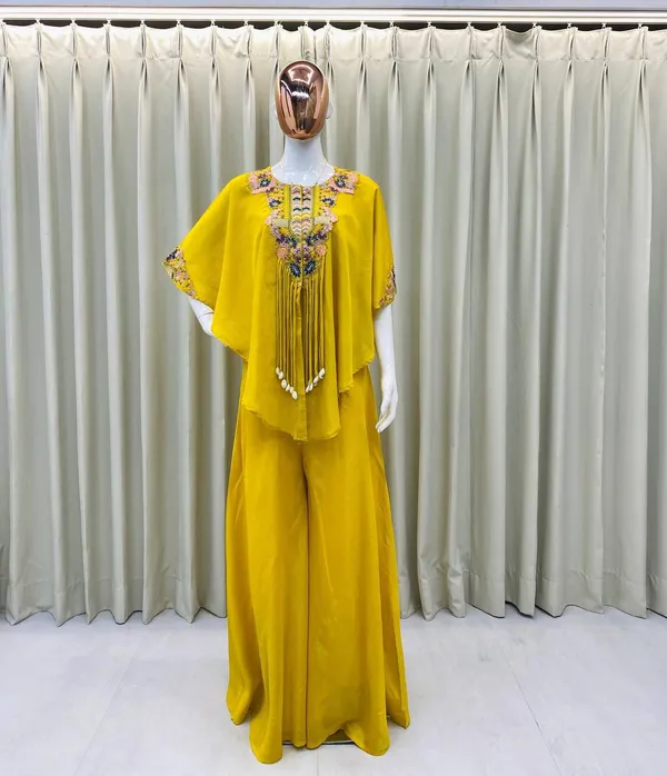 Yellow_Cotton_Kurta_Set_For_Women