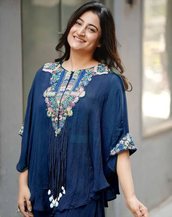 Navy_Blue_Cotton_Kurta_Set_For_Women