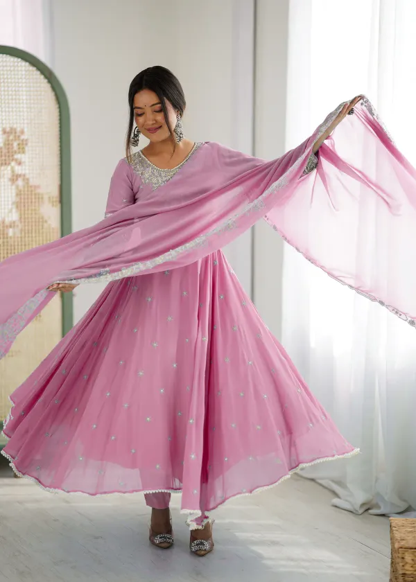 Elegant_Pink_Blomming_Faux_Embroidered_Anarkali_Gown_For_Women