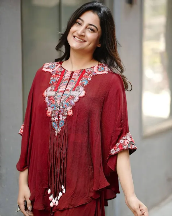 Red_Cotton_Kurta_Set_For_Women