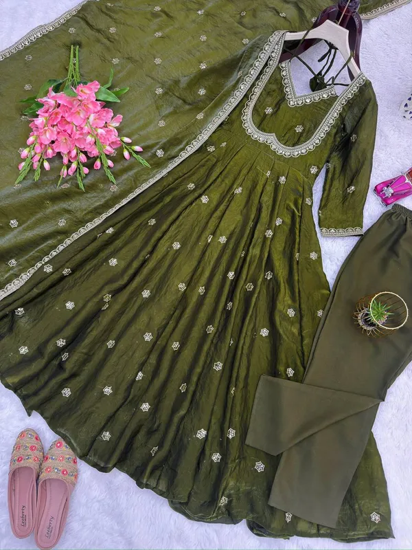 Olive_Green_Anarkali_Suit_Set_with_Dupatta_|_Festive_&_Wedding_Wear_for_Women